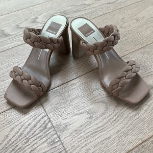 Dolce Vita Braided sandal heel